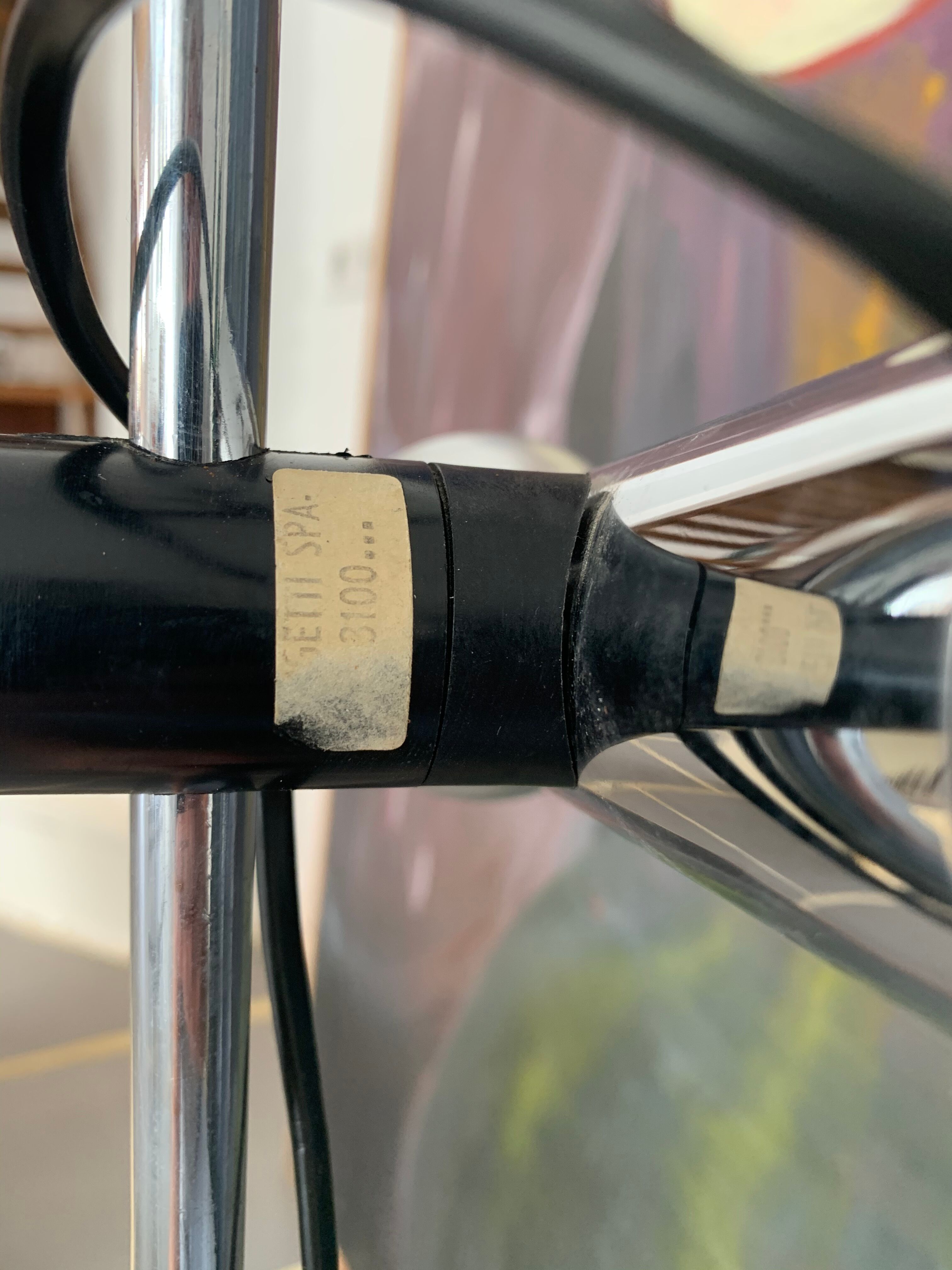 Targetti vintage chrome lampfloor