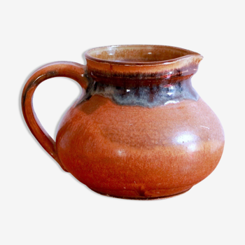 Signed sandstone pitcher