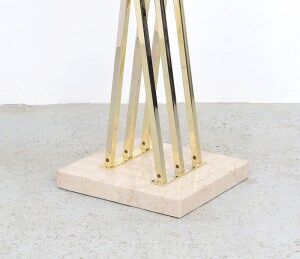 Romeo Rega brass coat rack, 1960s