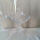 Set de 6 verres en cristal gravé