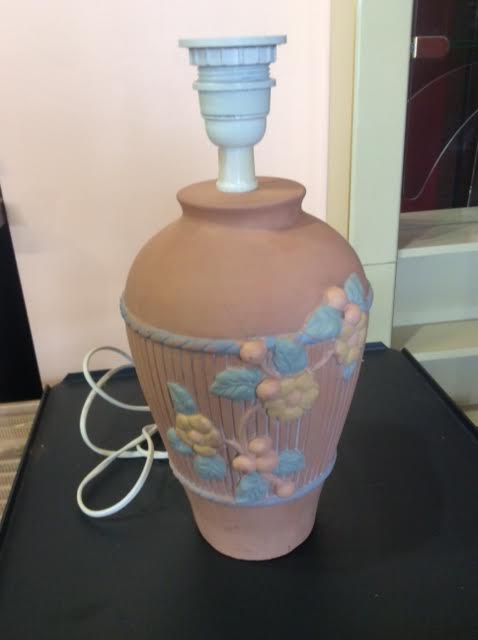 Terracotta lamp
