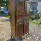 Oak Display Cabinet from the 60s
