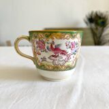 Tasse à café en faïence anglaise Minton