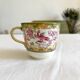 Tasse à café en faïence anglaise Minton