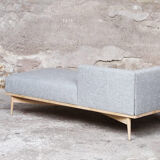 Meridian feet oak grey fabrics