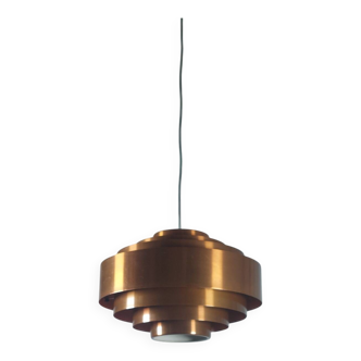 Suspension vintage mi-siècle Jo Hammerborg Ultra Copper Fog Morup