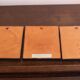 Set of three Majolica wall plaques from Karlsruhe – 1960s