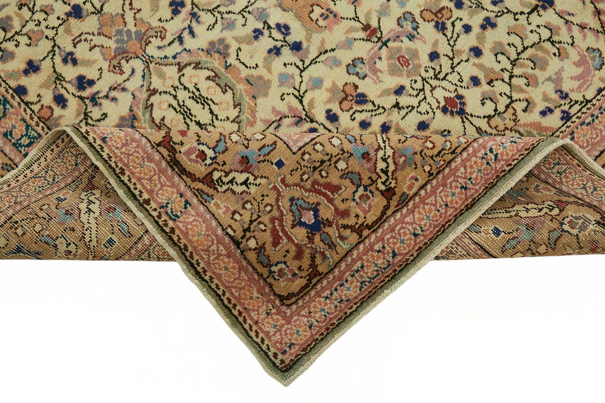 Turkish Wool Vintage Kayseri Rug 198 cm x 288 cm