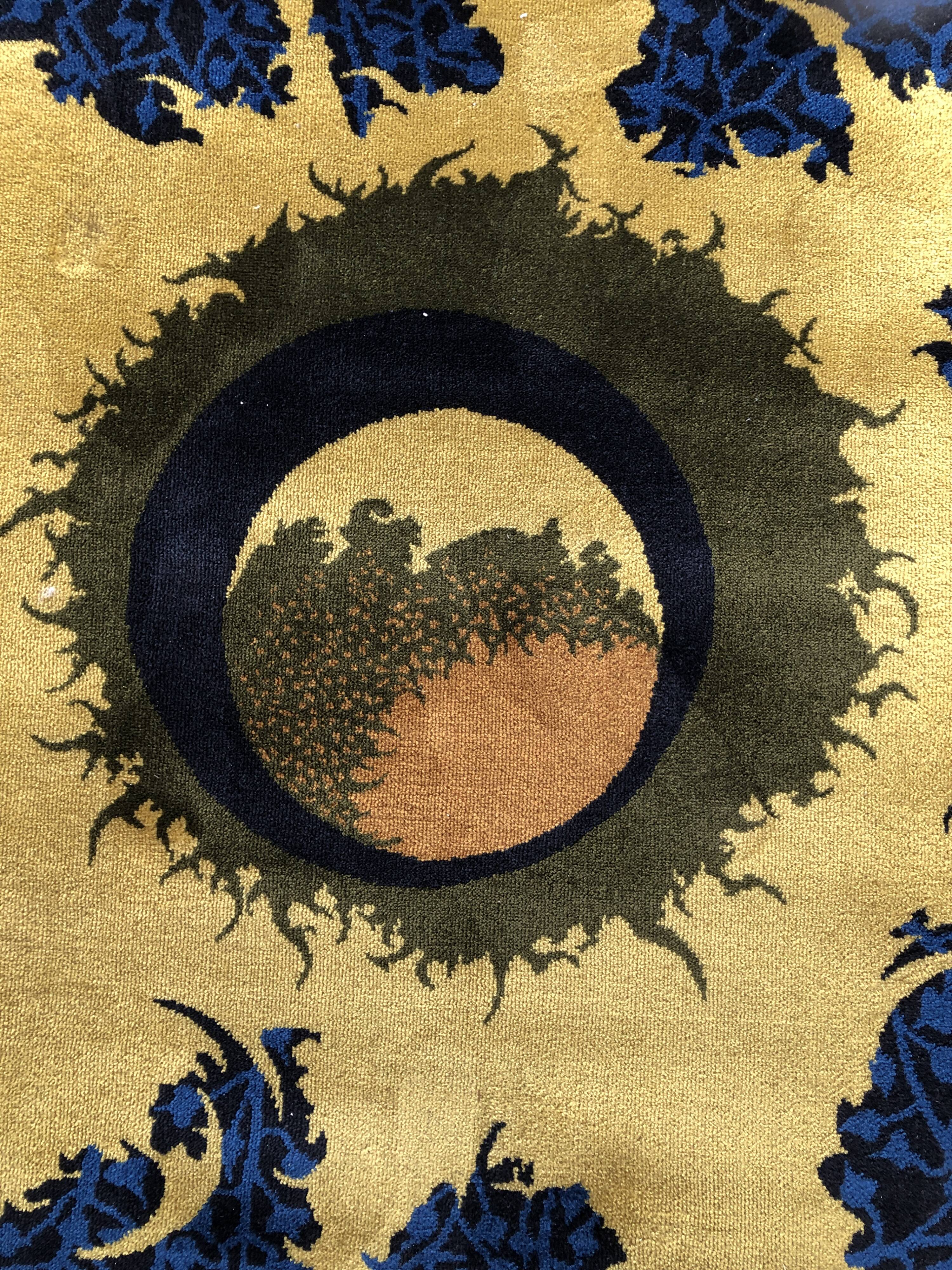 Carpet Saturn De Leers by Marc Petit limited edition, 1960 - 300X200cm