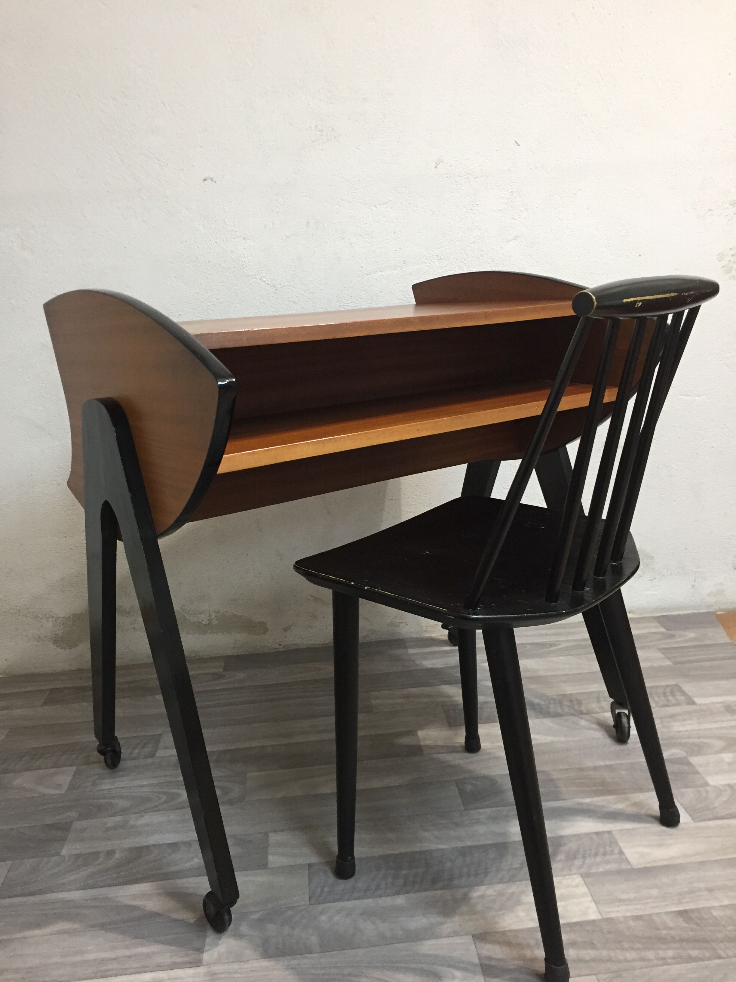 Table télé vintage 1960