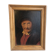 Portrait de paysanne au chapeau