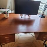 Danish teak desk, 1960s