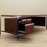 Bureau en palissandre, design italien, années 1970, designers : Ico et Luisa Parisi, manufacture