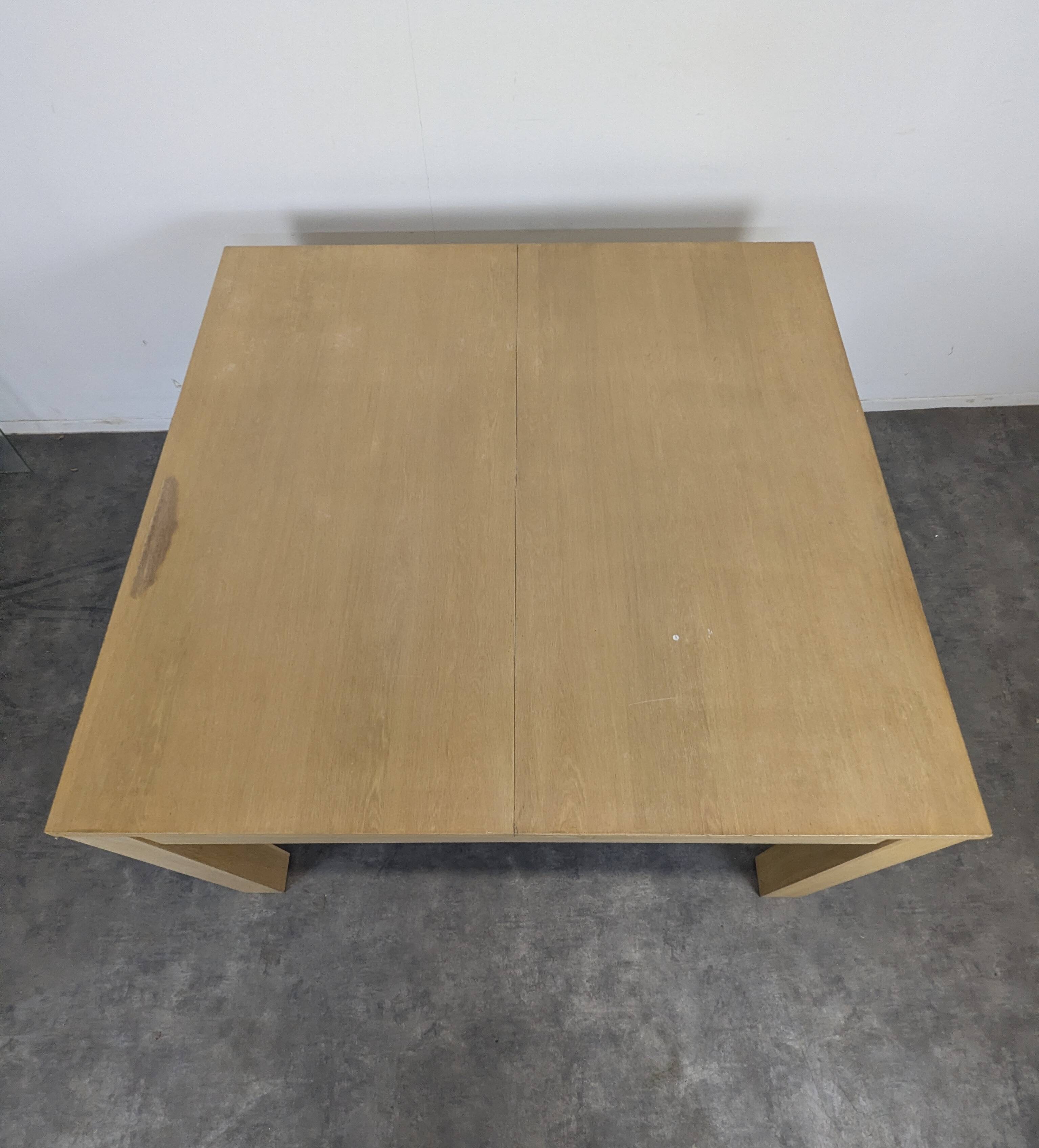 Large modern square table