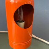 Set (2) of vintage orange table lamps