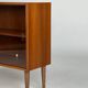 Bibliothèque, buffet vitré en teck, années 60