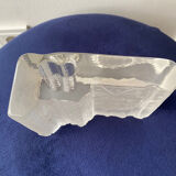 Vase Soliflore Vintage 80 frosted glass