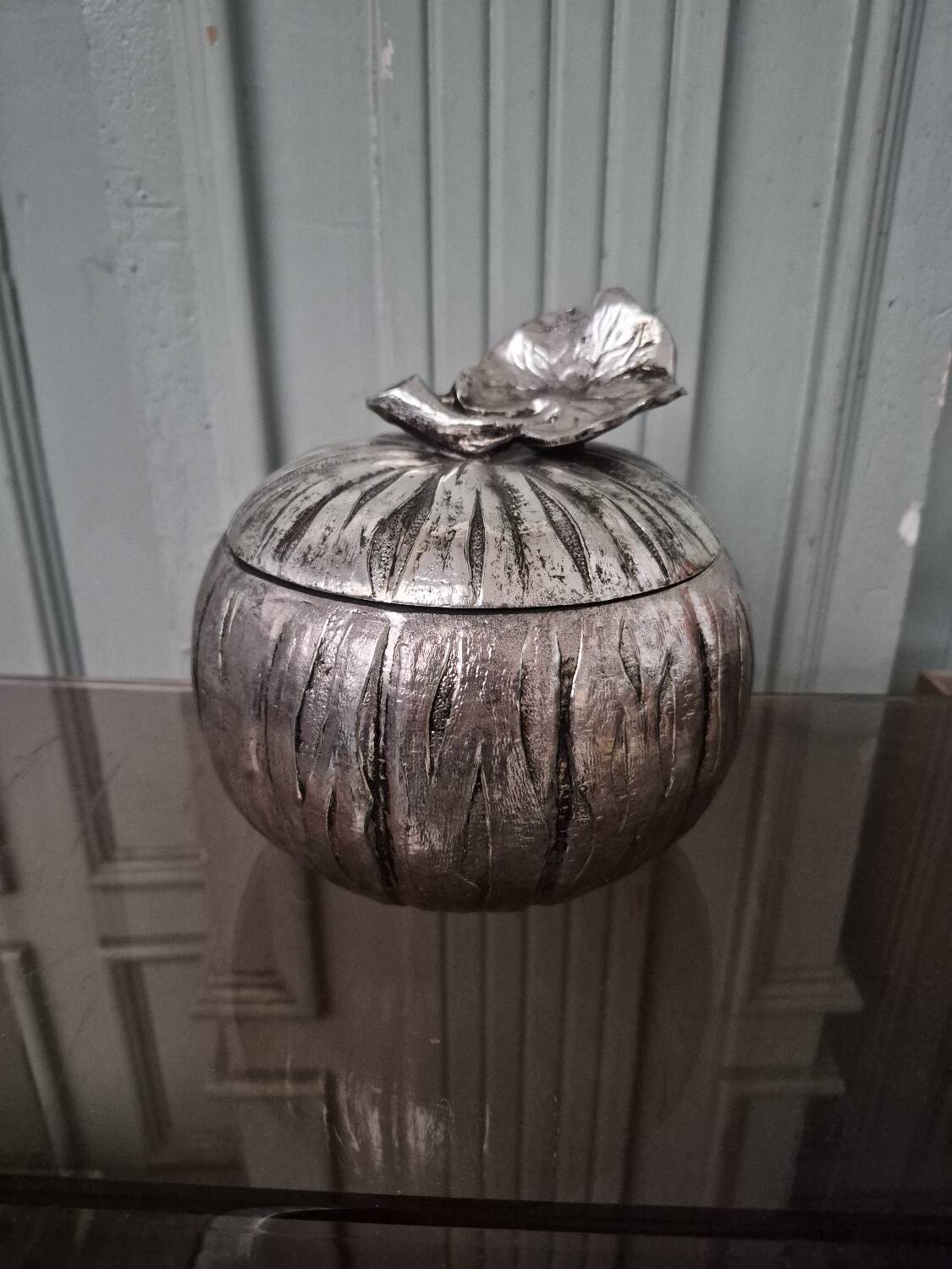 Vintage pumpkin ice bucket Mauro Manetti