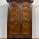 19th-century Rennes wardrobe in cherry wood signed Louis Boutin