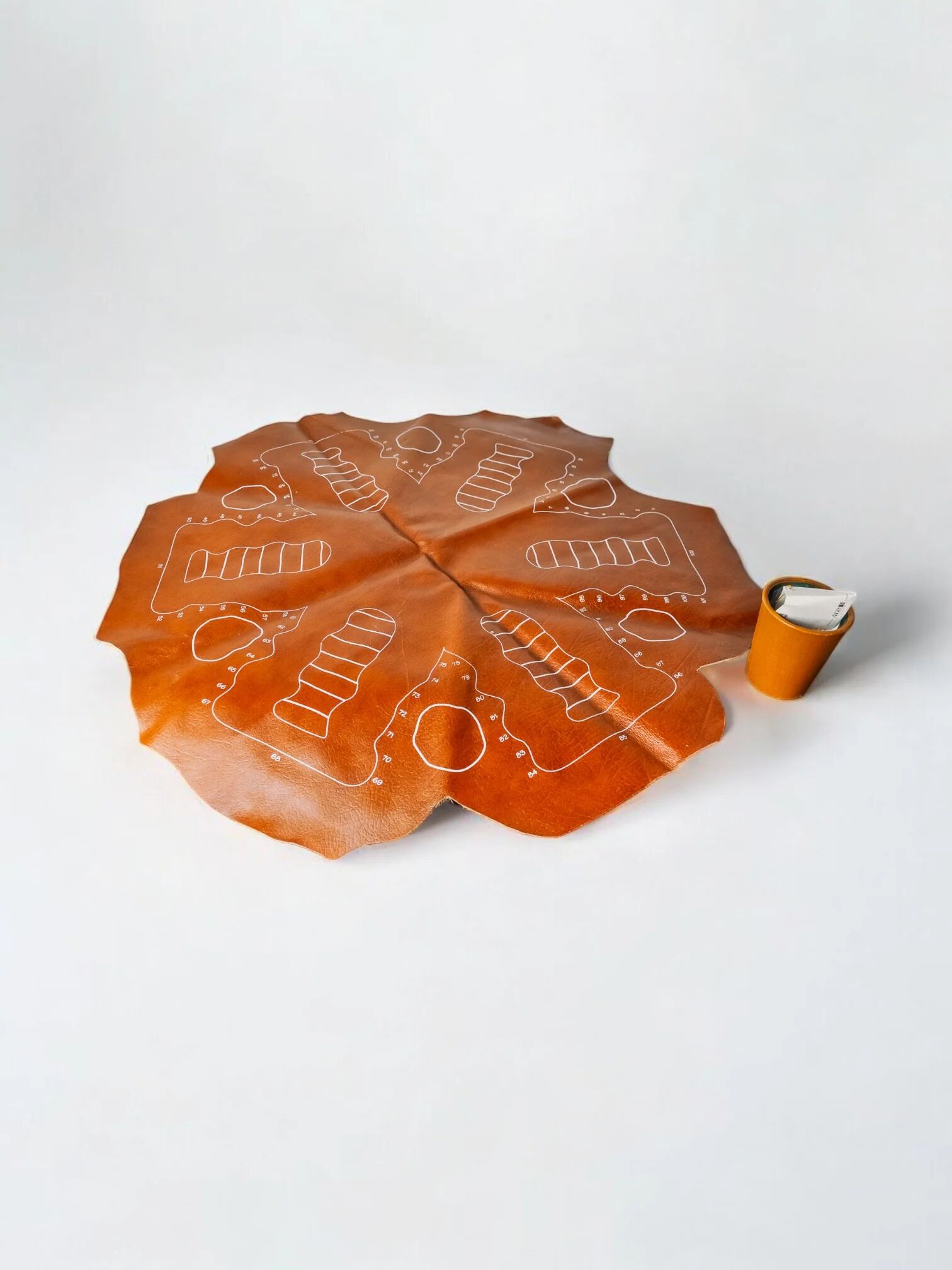 Brutalist Parcheesi game by Art3, bronze & aluminium, Spain, 1970s