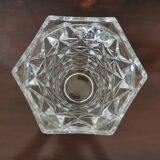 Chiseled glass vase pattern radiance