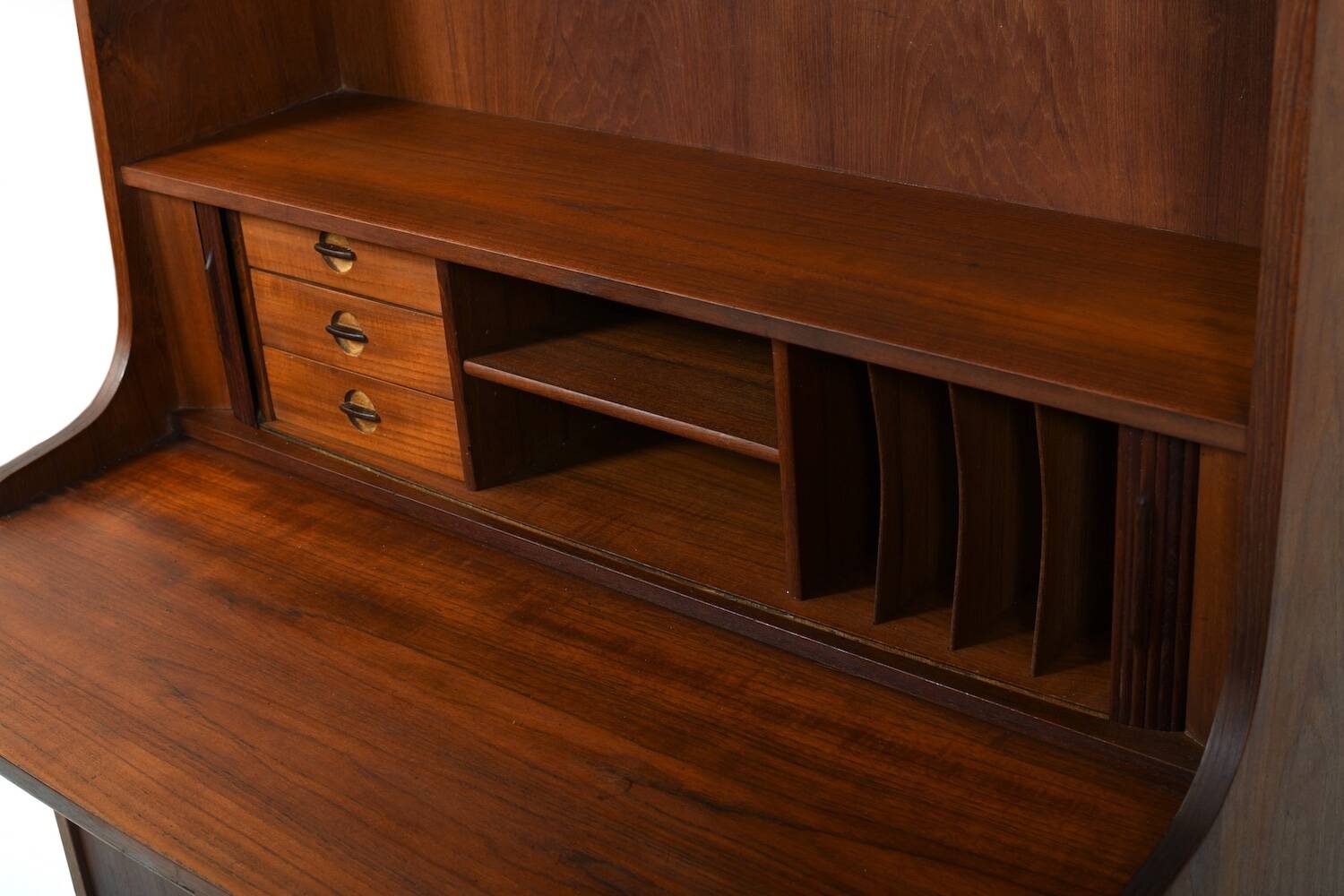 Secretary in Teak by Johannes Sorth for Nexø 1960s