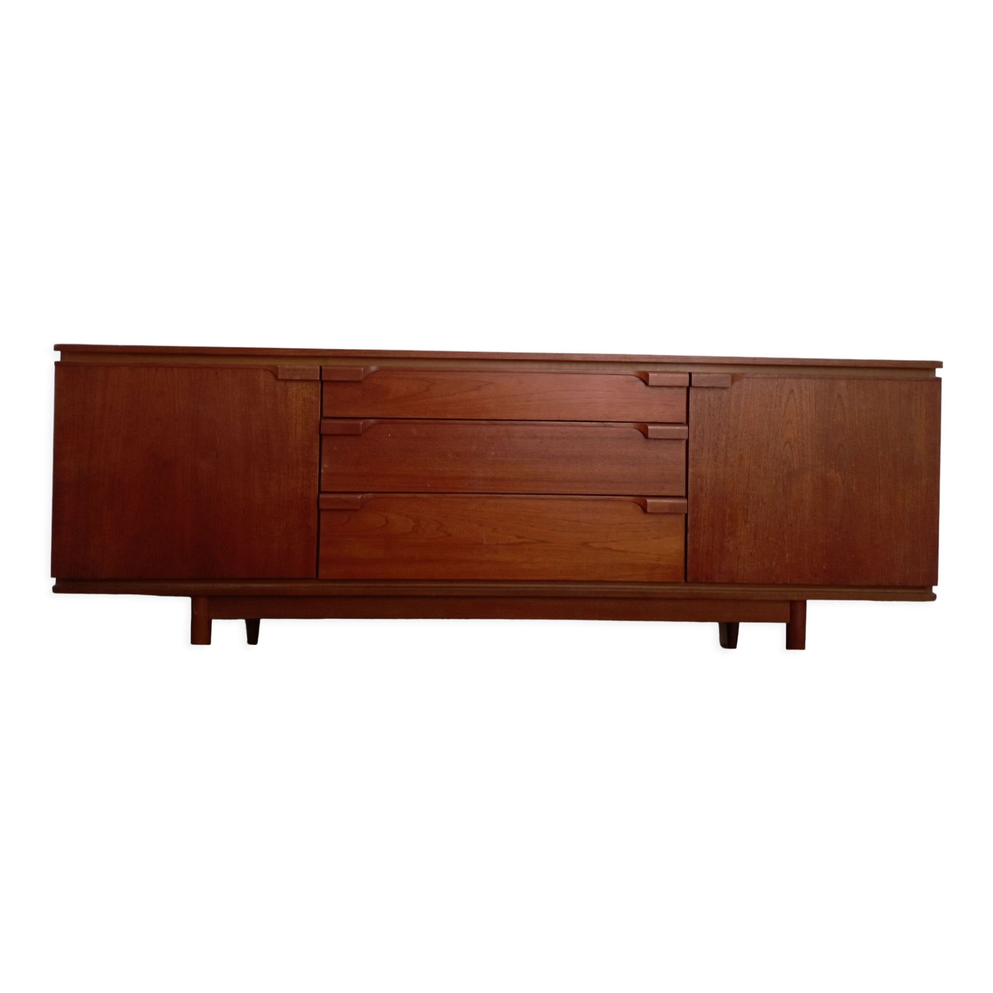 Vintage teak row Austinsuite, 1960