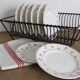 8 dessert plates, Digoin - Model Andrée