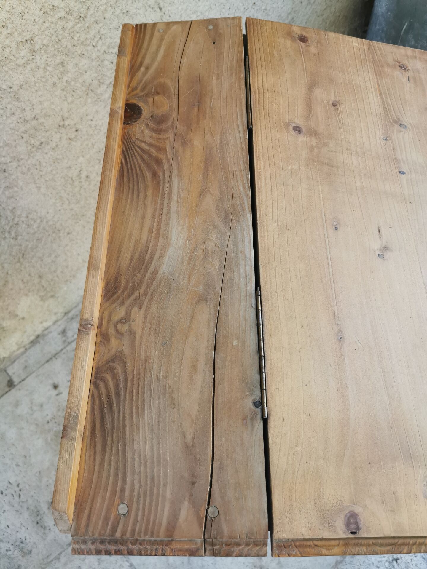 Wooden desk
