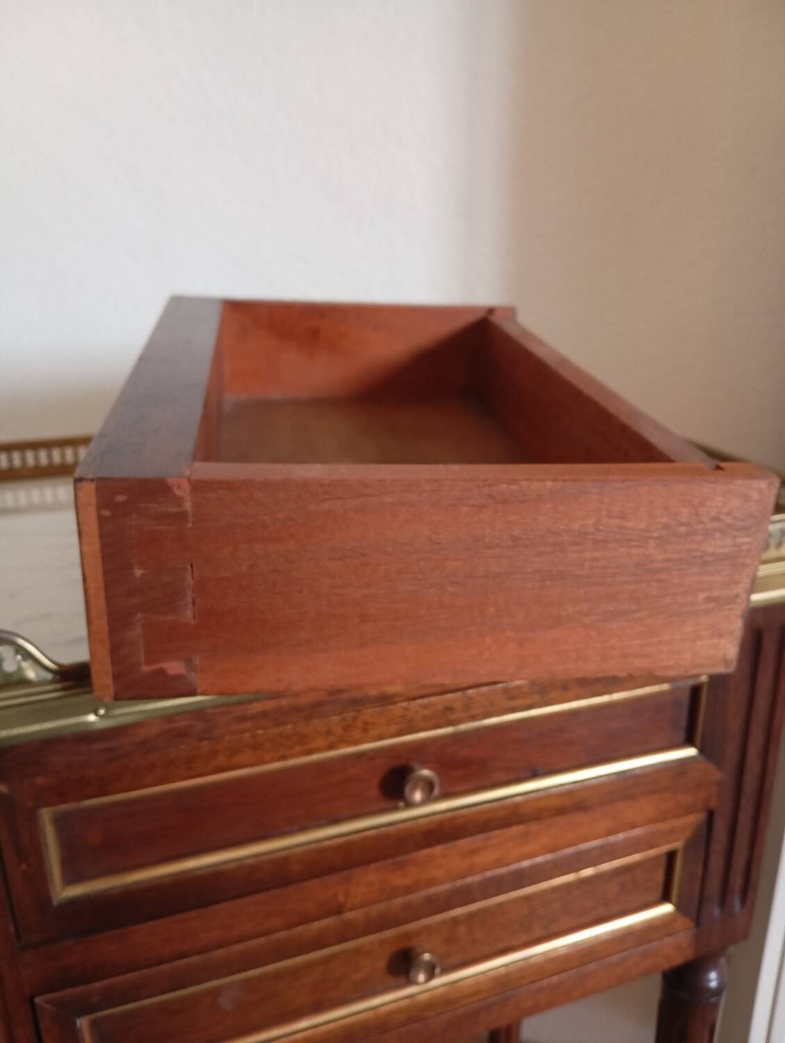 Louis XVI style bedside table