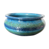 Vasque aldo londi pour bitossi en céramique " rimini blue " années 60