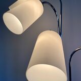 Chrome design floor lamp 1970