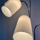 Lampadaire design chrome 1970