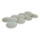 11 mint salt dessert plates