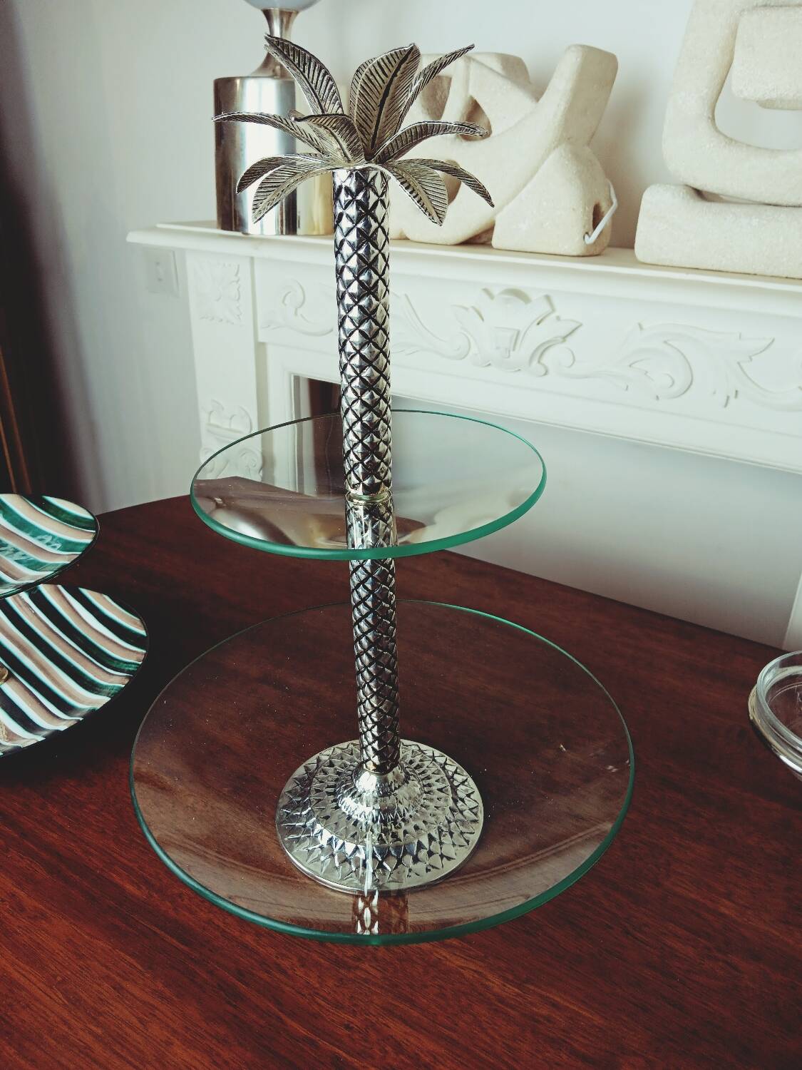 Miniature palmier platter