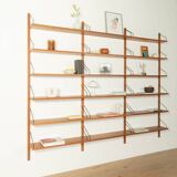 Classic wall shelf by Poul Cadovius for Cado, 1950s, teak veneer
