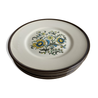 Set of five Plates Pagnossin