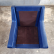 Vintage Blue Skaï Armchair — 1960s Design