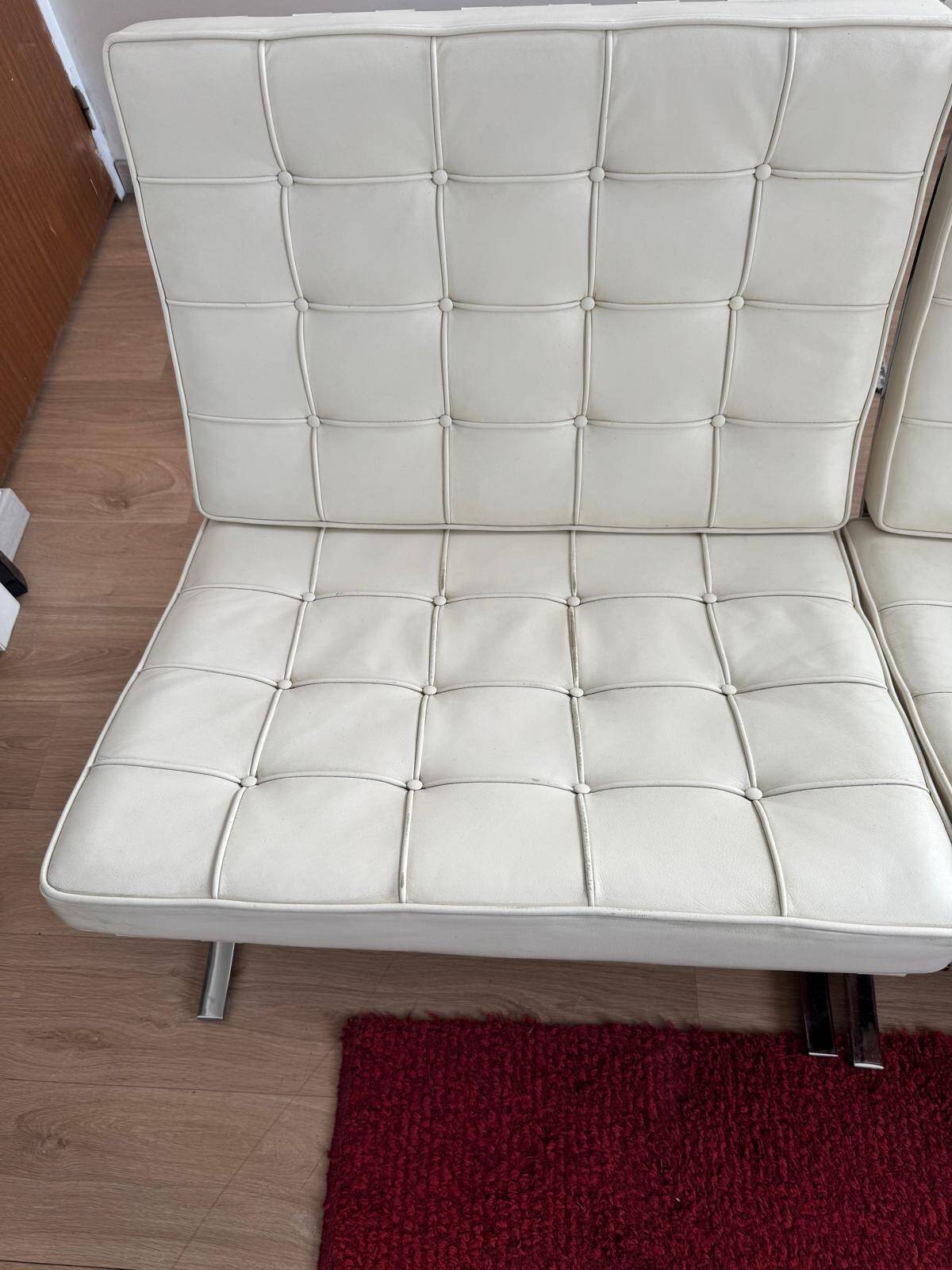 Pair of Barcelona Knoll armchairs