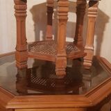 Lot de deux tables basses hexagonales
