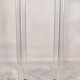 Very beautiful column pedestal by Charles Hollis Jones in Lucite & brass.