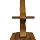 Vintage rocking horse 60s pinewood design minimalist design