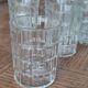 Glass decanter and 6 glasses