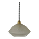 Small Art Deco glass pendant light