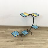 Vintage metal plant holder