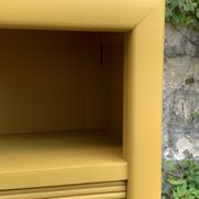 Ochre yellow Art Deco chest of drawers