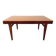 Vintage Scandinavian 50s 60s teak dining table with extension