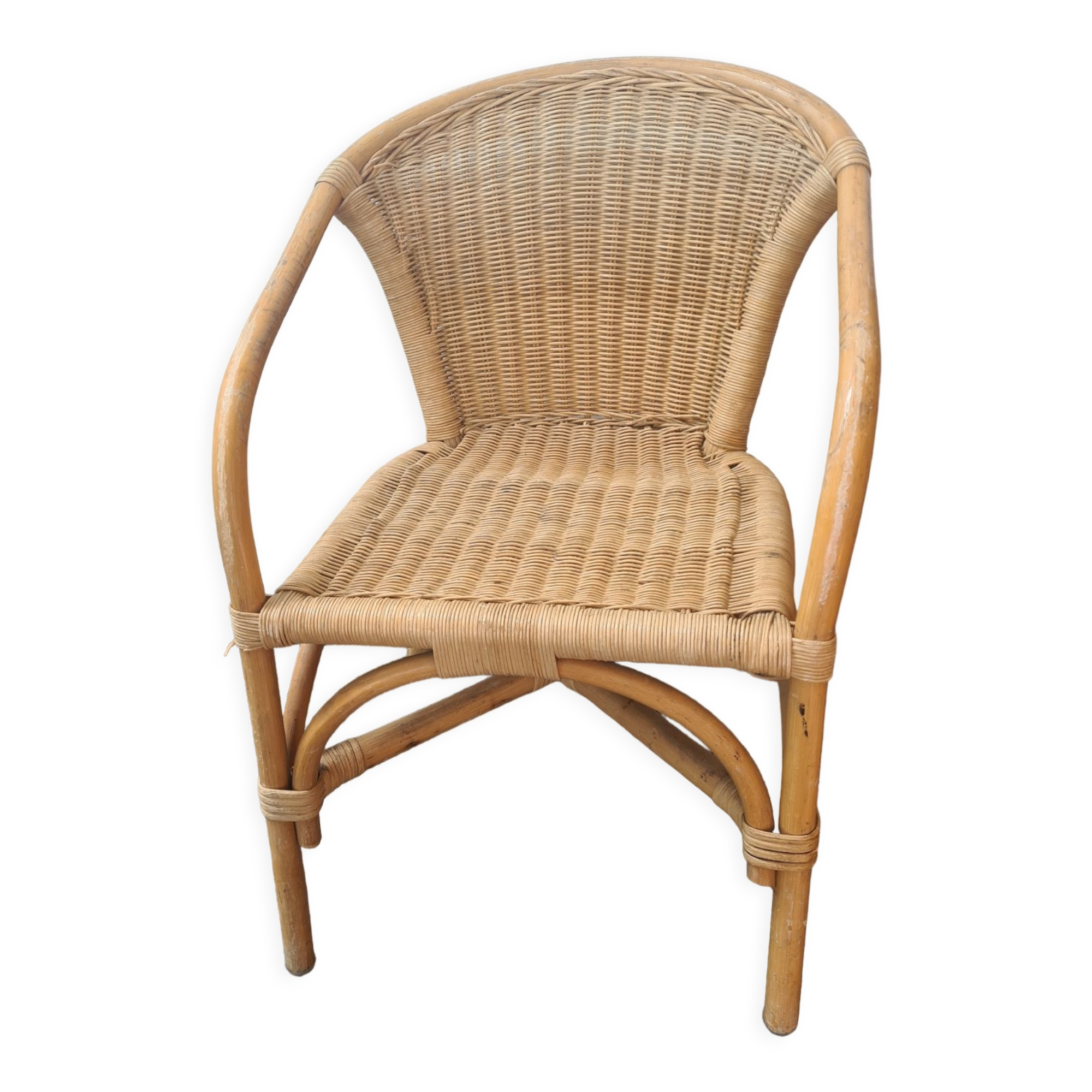 Rattan children's chair