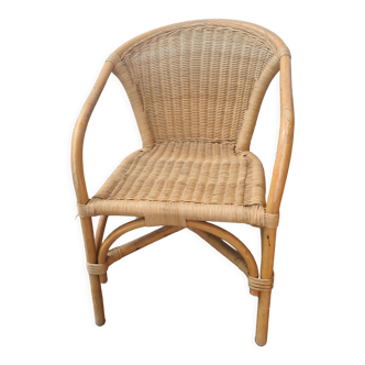 Rattan children's chair