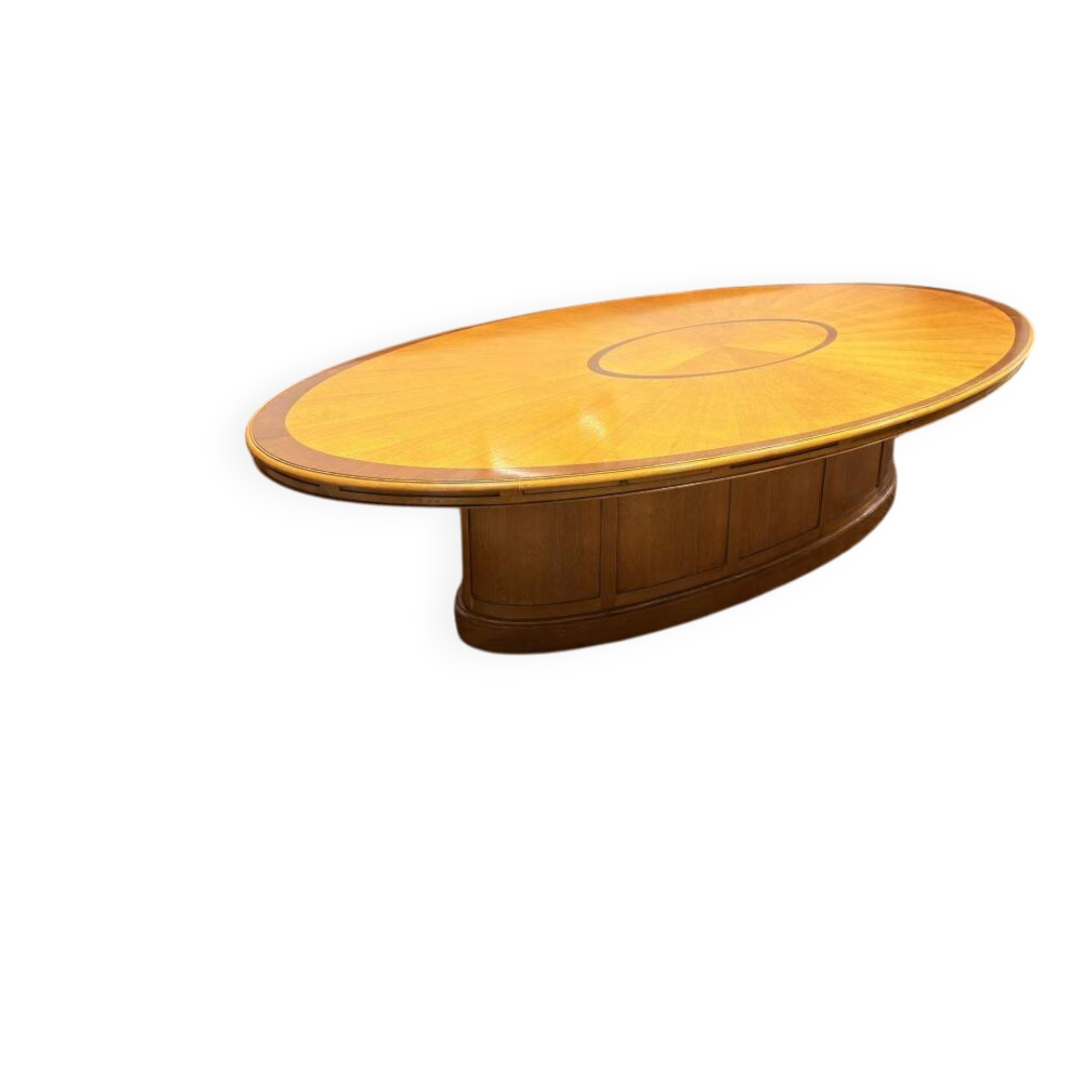 Grande table de conférence Globe Wernicke anglaise